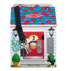 Casa de madera con sonido y llaves - Melissa & Doug