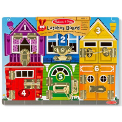 TABLERO DE PESTILLOS MELISSA & DOUG