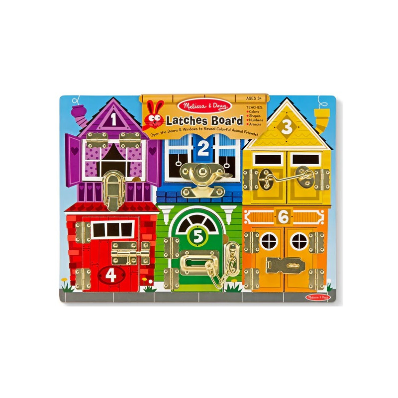 TABLERO DE PESTILLOS MELISSA & DOUG