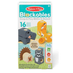 SET DE CONSTRUCCIÓN BLOCKABLES AMIGOS DEL BOSQUE MELISSA & DOUG