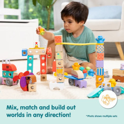 SET DE CONSTRUCCIÓN BLOCKABLES AMIGOS DEL BOSQUE MELISSA & DOUG
