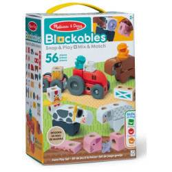 SET DE CONSTRUCCIÓN BLOCKABLES GRANJA MELISSA & DOUG