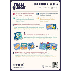 TEAM QUACK JUEGO DE CARTAS
