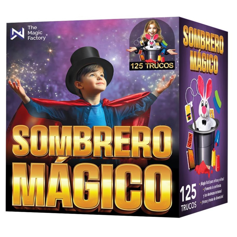 SOMBRERO MÁGICO, 125 TRUCOS MAGIA