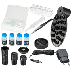 MICROSCOPIO NATIONAL GEOGRAPHIC CON SOPORTE PARA SMARTPHONE