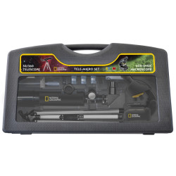 TELESCOPIO Y MICROSCOPIO NATIONAL GEOGRAPHIC CON SOPORTE PARA SMARTPHONE