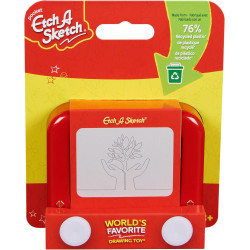 Mini Telesketch Etch A Sketch - Pizarra de Dibujo Magnética para Viajes