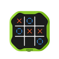 Tic Tac Toe Verde | Juego de lógica electrónico Giiker | Astrolibros Vitoria