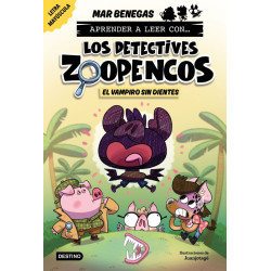 Aprender a leer con... Los Detectives Zoopencos 12: El vampiro sin dientes