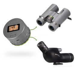 Cámara ocular WiFi Bresser para telescopio y prismáticos con pantalla