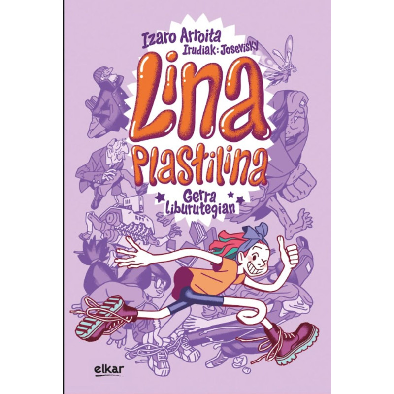 Lina Plastilina 4: Gerra liburutegian
