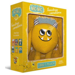 Ñac-ñac, el monstruo comelibros. Libro y peluche