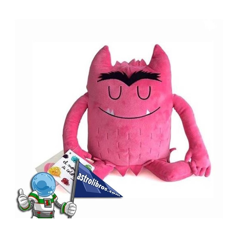 PELUCHE MONSTRUO DE COLORES ROSA PELUCHE MONSTRUO DE COLORES ROSA