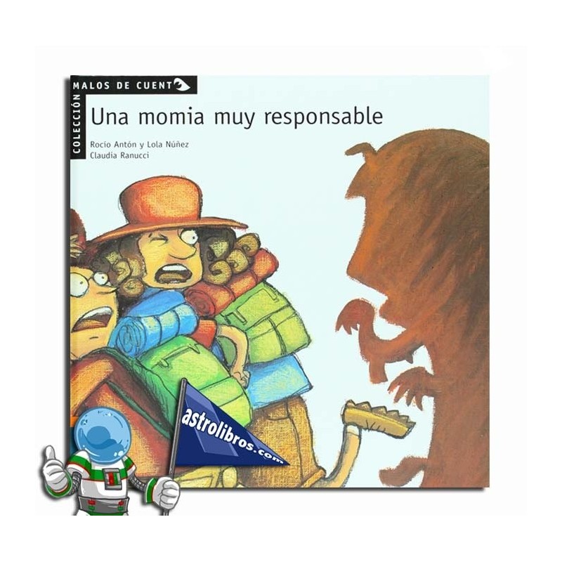 UNA MOMIA MUY RESPONSABLE , MALOS DE CUENTO , PICTOGRAMAS