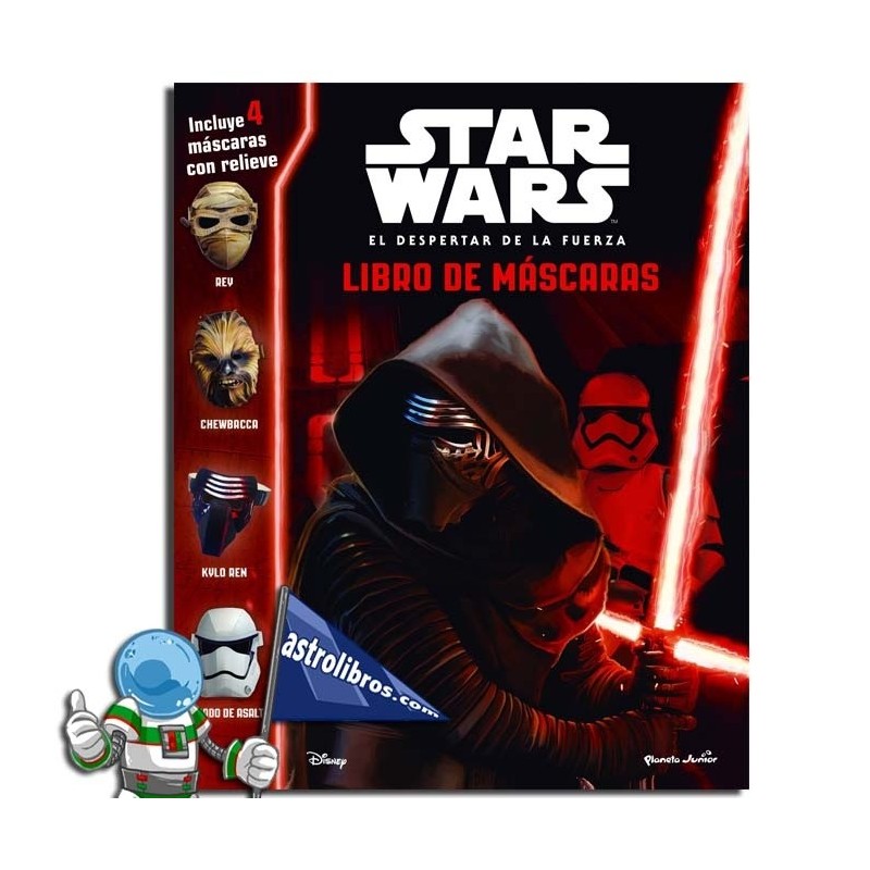 Libro de máscaras Star Wars | El despertar de la fuerza