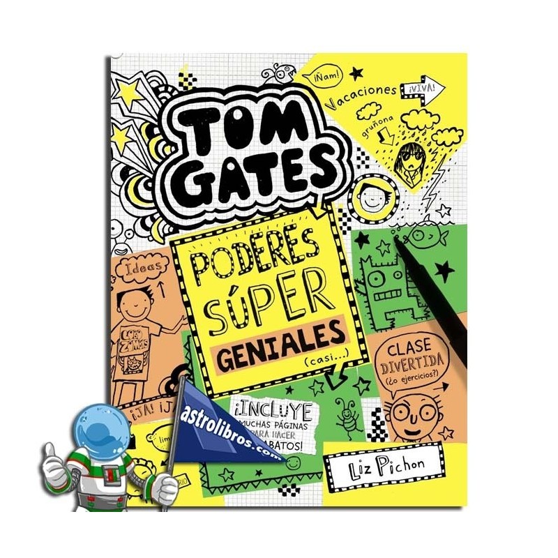 TOM GATES 10, PODERES SÚPER GENIALES (CASI...)