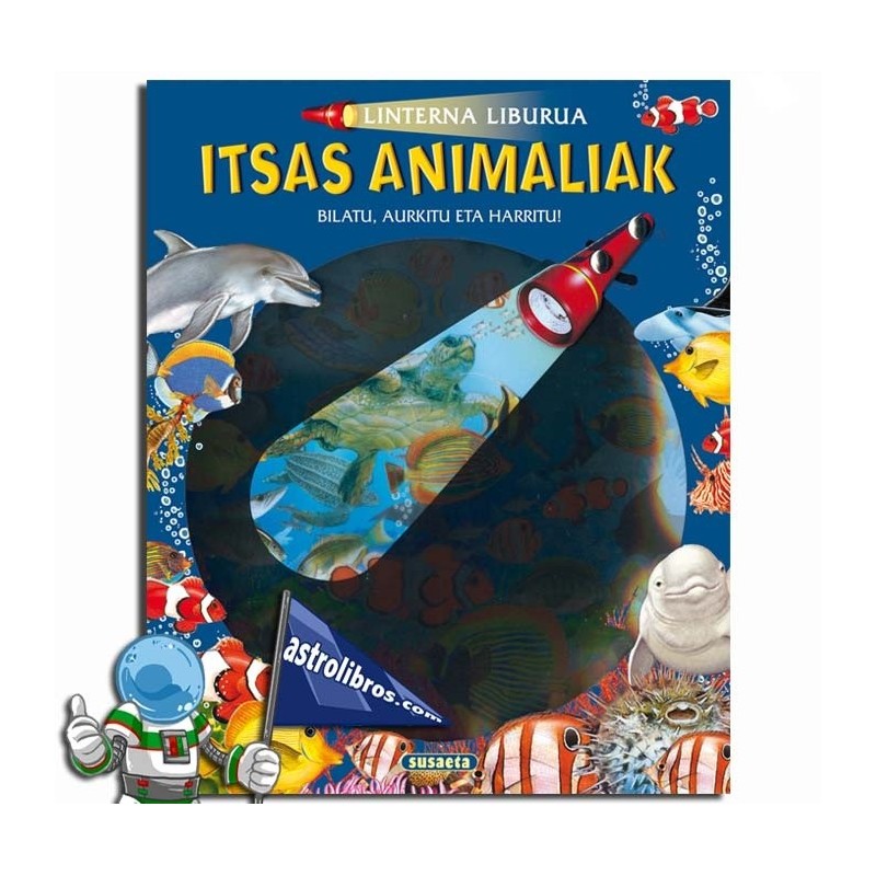 ITSAS ANIMALIAK , LINTERNA LIBURUA