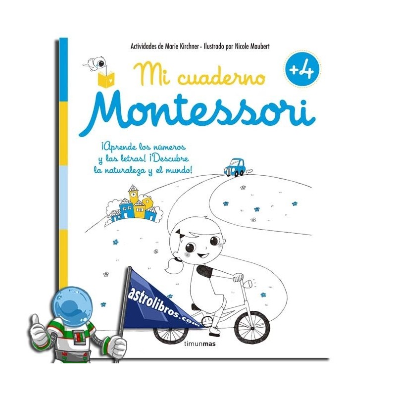 Gran libro de letras y números Montessori