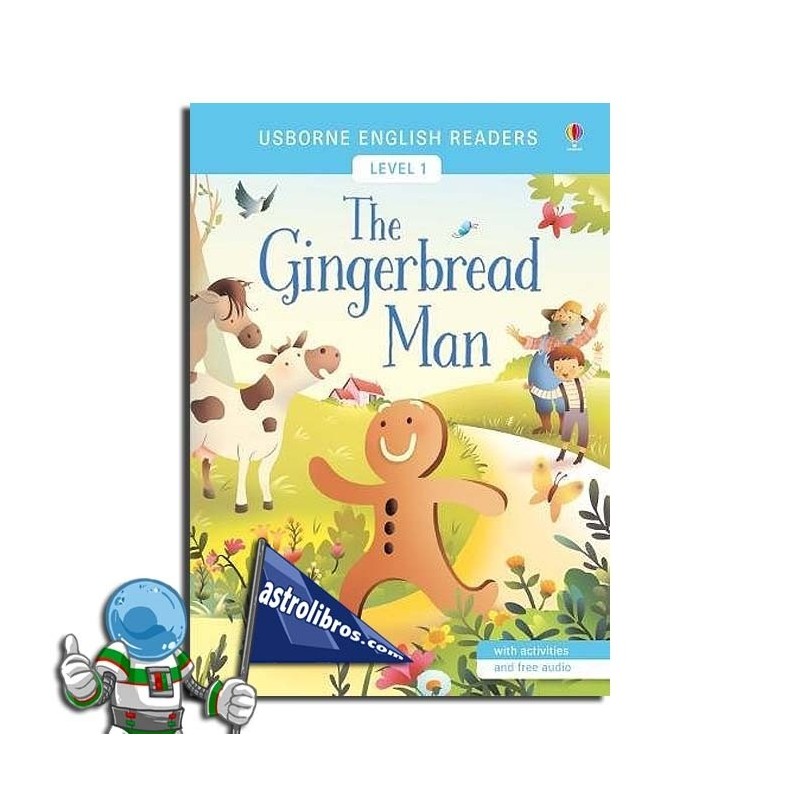 THE GINGERBREAD MAN | USBORNE ENGLISH READERS | LEVEL 1 -A1-