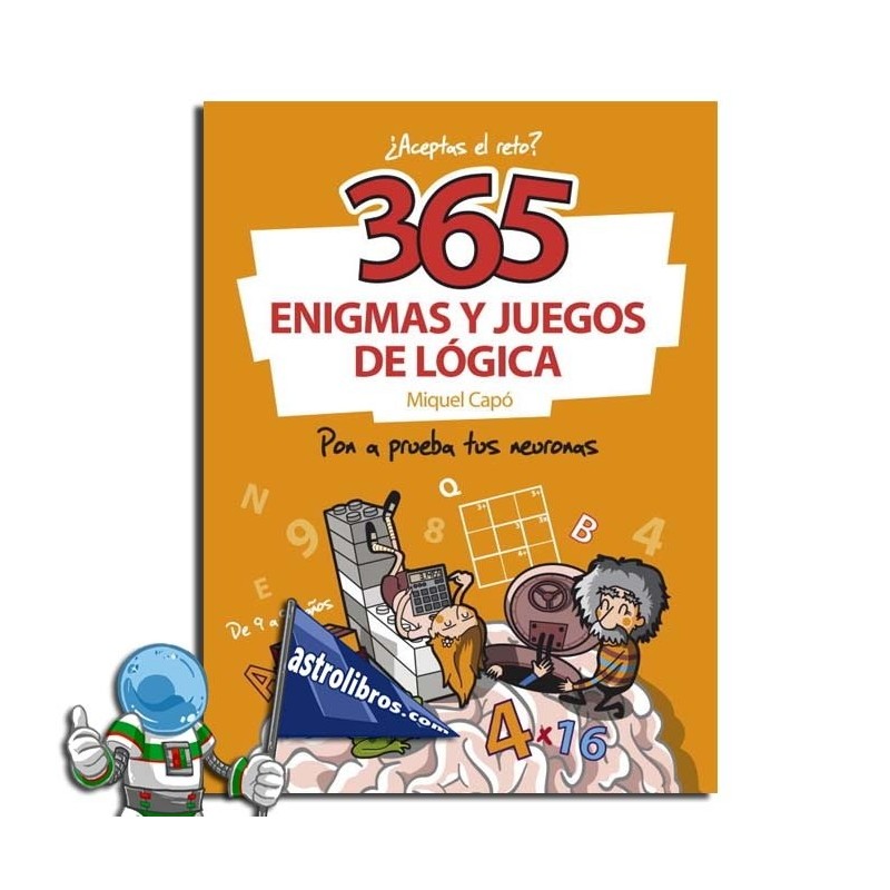 365 ENIGMAS Y JUEGOS DE LÓGICA