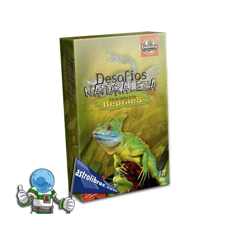 CARTAS BIOVIVA DESAFÍOS NATURALEZA REPTILES