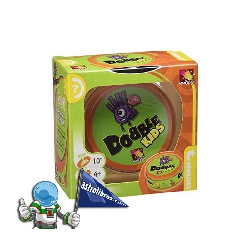 DOBBLE KIDS , JUEGO DE CARTAS