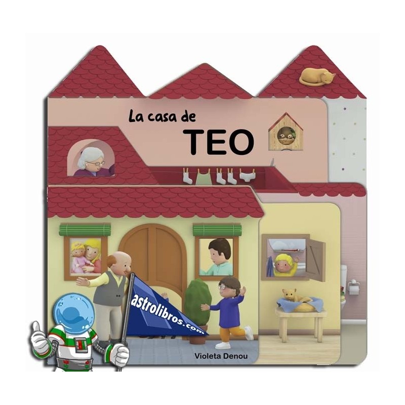 LA CASA DE TEO , CUENTO TROQUELADO