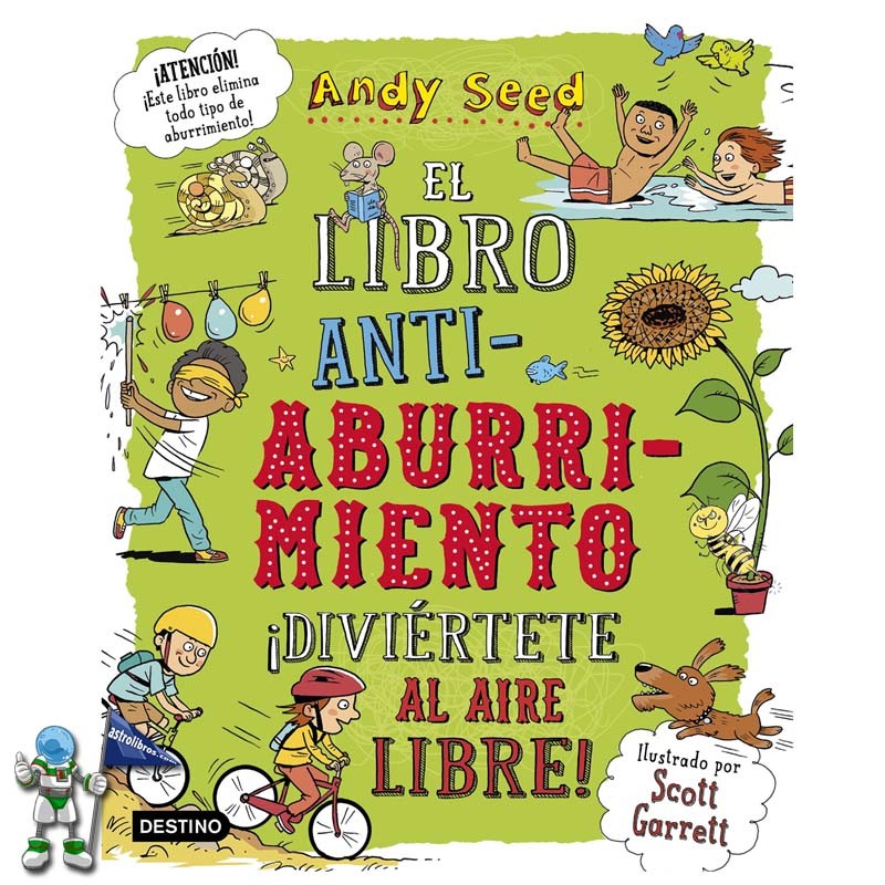 EL LIBRO ANTIABURRIMIENTO , ¡DIVIÉRTETE AL AIRE LIBRE!