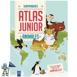 ANIMALES | ATLAS JUNIOR | COLECCIÓN SORPRÉNDENTE