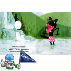 LOS BESOS DEL LOBO FEROZ. LIBRO-MARIONETA