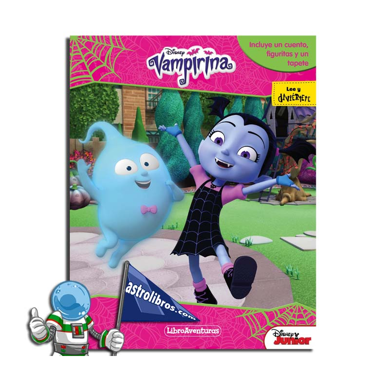 VAMPIRINA, LIBRO-JUEGO CON FIGURAS PARA JUGAR