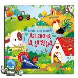 ASÍ SUENA LA GRANJA, ESCUCHO, TOCO Y DESCUBRO USBORNE