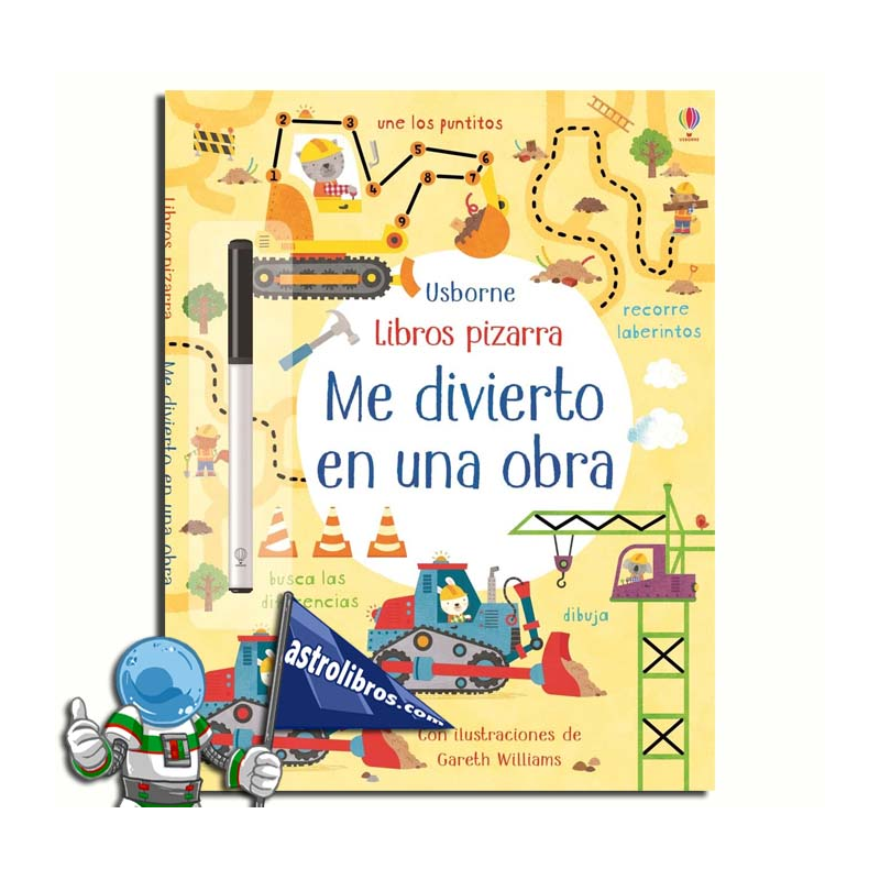 ME DIVIERTO EN UNA OBRA, LIBURU ARBELA USBORNE ME DIVIERTO EN UNA OBRA, LIBURU ARBELA USBORNE