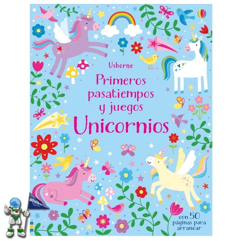 UNICORNIOS, PRIMEROS PASATIEMPOS Y JUEGOS USBORNE