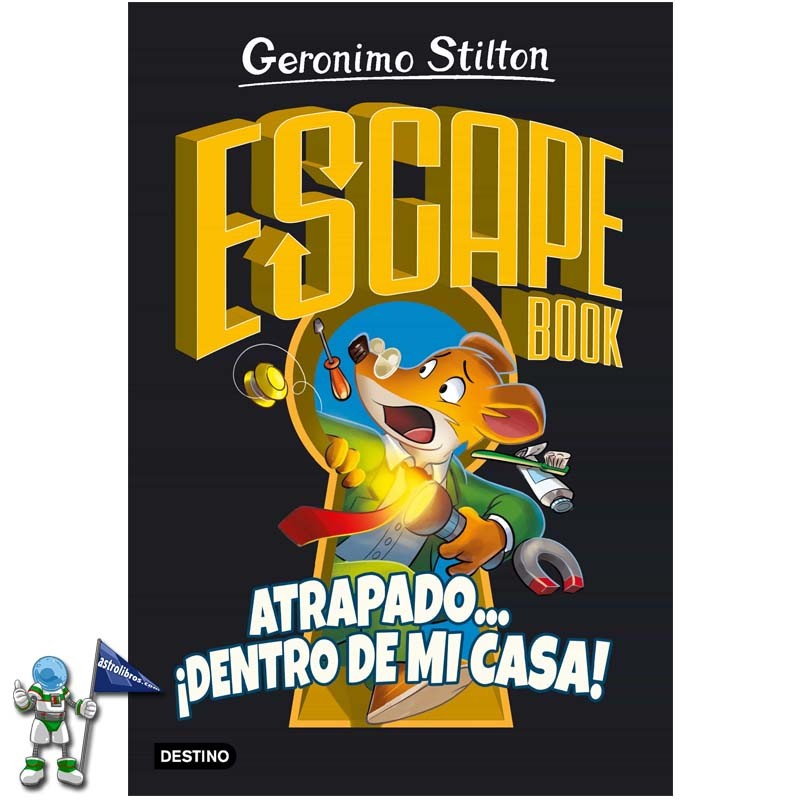 ESCAPE BOOK GERONIMO STILTON | ATRAPADO... ¡DENTRO DE MI CASA!