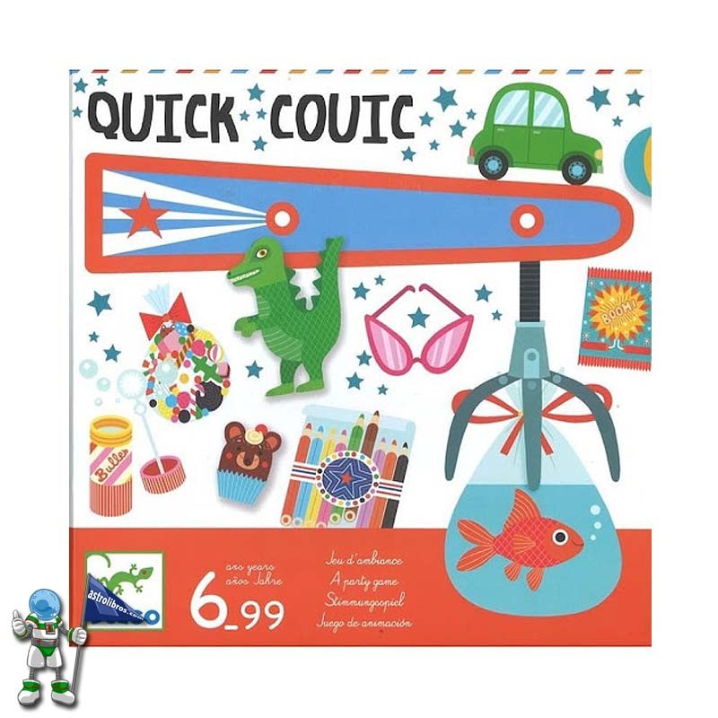 QUICK-COUIC , JUEGO DE MESA , EUSKARAZ ERE BAI