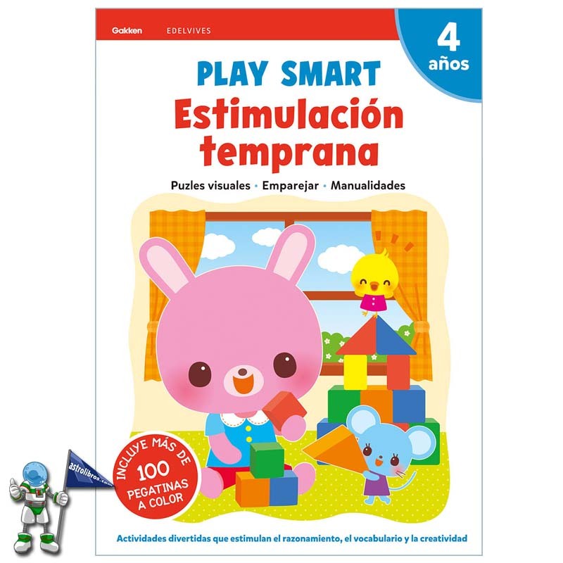 PLAY SMART, ESTIMULACIÓN TEMPRANA 4 AÑOS