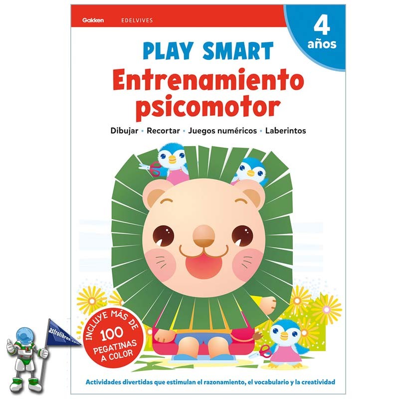 PLAY SMART, ENTRENAMIENTO PSICOMOTOR 4 AÑOS