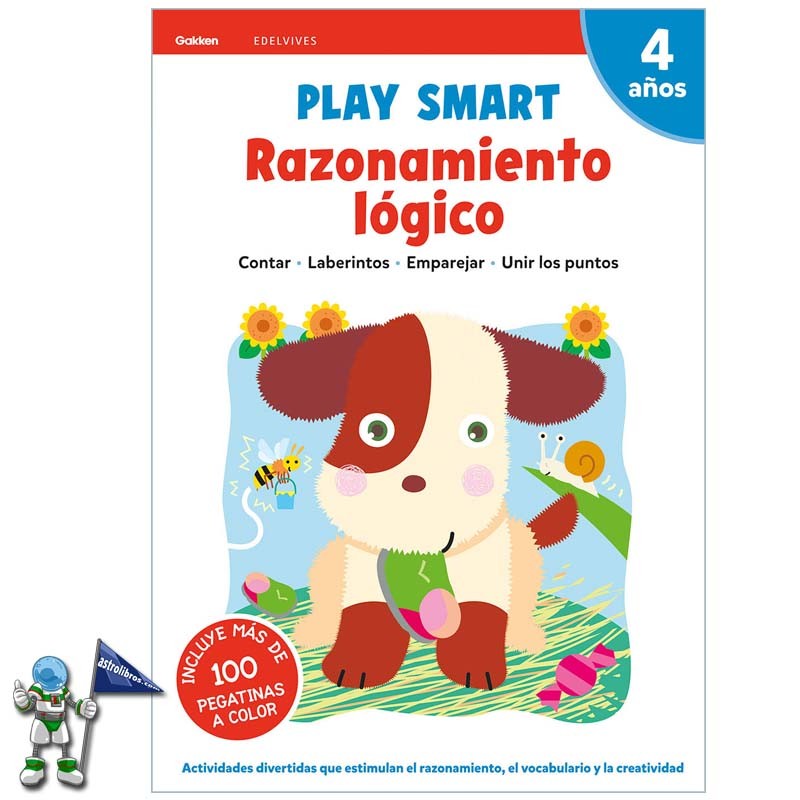 PLAY SMART , RAZONAMIENTO LÓGICO , 4 AÑOS